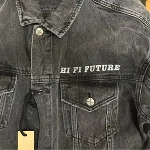 【HI FI FNK】Due String Denim Jacket Energie Trucker Denim Jacket - FTA® Vintage